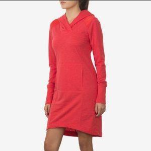 Lolë Hooded Sweatshirt Dress/Tunic
